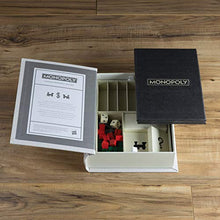 Load image into Gallery viewer, Scrabble, Monopoly, and Clue Vintage Board Game Bookshelf Collection