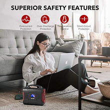Load image into Gallery viewer, 300W Portable Power Station, BUTURE 266Wh Solar Outdoor Generator, 72000mAh 60W PD Power Bank with Dual 110V Pure Sine Wave AC Outlets 12V/10A DC Out, CPAP Battery Power Supply for Camping Emergency