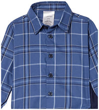 Load image into Gallery viewer, Calvin Klein Baby Boys' 3-Piece Sweater Set with Matching Button-Down Shirt and Pants, Linen Marled, 0-3 Months