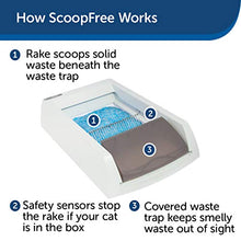 Load image into Gallery viewer, PetSafe ScoopFree Ultra Self-Cleaning Cat Litter Box – Automatic with Disposable Tray – Taupe Covered