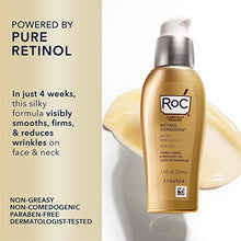 Load image into Gallery viewer, RoC Retinol Correxion Deep Wrinkle Retinol Face Serum with Ascorbic Acid, Daily Anti-Aging Skin Care Treatment, Stocking Stuffer, 1 Ounce (Packaging May Vary)