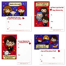 Load image into Gallery viewer, Hallmark Valentines Day Cards for Kids and Mailbox for Classroom Exchange, Harry Potter (1 Box, 32 Valentine Cards, 35 Stickers, 1 Teacher Card), 5VBX2958