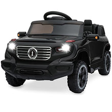 Load image into Gallery viewer, Best Choice Products Kids 6V Ride On Truck w/ Parent Remote Control, 3 Speeds, LED Lights, Black