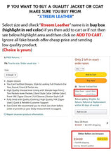 Load image into Gallery viewer, Xtreem Leather Men's Ricky Bobby Racing White Faux Leather Motorcycle Jacket