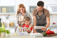 Load image into Gallery viewer, Brieftons 5-Blade Spiralizer (BR-5B-02): Strongest-and-Heaviest Duty Vegetable Spiral Slicer, Best Veggie Pasta Spaghetti Maker for Low Carb/Paleo/Gluten-Free, With Extra Blade Caddy & 4 Recipe Ebooks