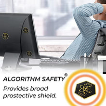 Load image into Gallery viewer, EMF SHUNGITE Protection Cell Phone Stickers – SHUNGITE EMF Protection stickers – ANTI-Radiation Shields - 5G Blockers – Anti-Radiation Protector for Phone - EMF 5G Neutralizer – Saver Chip – BIO Card - GIFT Box 6+2 pcs - ALL Devices