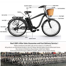 Load image into Gallery viewer, NAKTO 26" City Electric Bicycle Assisted Bicycle for Men with Removable 36V 10A Large Capacity Lithium Battery Ebike and Charger