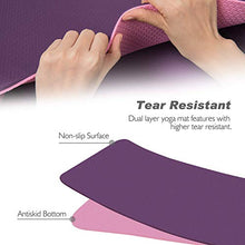 Load image into Gallery viewer, TOPLUS Yoga Mat - Upgraded Yoga Mat Eco Friendly Non-Slip Exercise & Fitness Mat with Carrying Strap, Workout Mat for All Type of Yoga, Pilates(1/4 inch-1/8 inch)