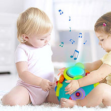 Load image into Gallery viewer, iPlay, iLearn Baby Music Activity Cube Play Center, Kids Karaoke Singing Sensory Toys, Lights Sounds, Guitar Drum Microphone Trumpet Gift for 12 18 Months, 1 2 3 Year Olds, Infants Toddlers Girls Boys