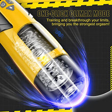 Load image into Gallery viewer, Automatic Male Masturbator, Male Masturbators Cup with 7 Thrusting & Rotating Modes for Penis Stimulation, Electric Pocket Pussy Male Stroker Toy, Adult Male Sex Toys for Men