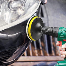 Load image into Gallery viewer, 6 Inch Buffing Wool Pads 8PCS Kit, Felt Polishing Pad Buffing Wheel for Drill Woolen Wax Pad and 5/8''-11 Thread Hook & Loop Backer Plate with Drill Adapter for Car Boat Polish, Waxing, Sealing, Glaze