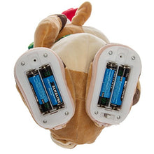 Load image into Gallery viewer, Simply Genius Dancing Reindeer: Animated Christmas Character, 14” Stuffed Animal Plush Christmas Twerking Naughty Reindeer with Music