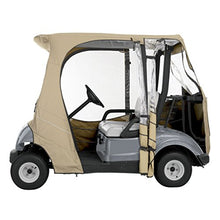 Load image into Gallery viewer, Classic Accessories Fairway Golf Cart FadeSafe Enclosure For Yamaha, Short Roof, Khaki