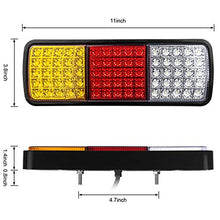 Load image into Gallery viewer, Linkitom 75 LED Truck Tail Light Bar, Super Bright 12v Turn Signal Brake Reverse Taillight for Truck Boat Snowmobile Trailer Pickup RV Camper UTV UTE Vans (2PCS)