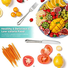 Load image into Gallery viewer, FirstBuy Slicer Shredder Attachments for Kitchenaid Stand Mixer, Vegetable Slicer Accessories for Stand Mixers, Stainless Steel Salad Maker, Kitchenaid Shredder Attachment with Cleaning Brush