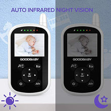Load image into Gallery viewer, Video Baby Monitor with Camera and Audio - Auto Night Vision,Two-Way Talk, Temperature Monitor, VOX Mode, Lullabies, 960ft Range and Long Battery Life
