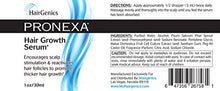 Load image into Gallery viewer, Pronexa Topical Hair Loss Serum by Hairgenics Stops Hair Loss and Accelerates Hair Growth and Hair Regrowth in Balding and Thinning Areas. 1 FL OZ.