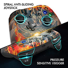 Load image into Gallery viewer, REDSTORM Pro Controller for Switch, Bluetooth Wireless Gamepad Joystick Joypad, Turbo / Dual Vibration / 6-Axis Motion Control, Compatible with Switch / Switch Lite / Switch OLED Consoles, Red Dragon