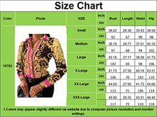 Load image into Gallery viewer, Buchona Outfits for Women Collar Blouses Button Down Shirts Colorful Long Sleeve Floral Print Tops Loose Sexy T-Shirts