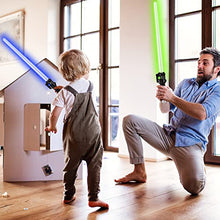 Load image into Gallery viewer, TOY Life Light Up Saber - 3 Pack Lightup Sabers, Telescopic Extendable & Collapsable Laser Sword, LED Light Sword Set with Motion Sensitive FX Sound, Light Up Swords for Kids Adults