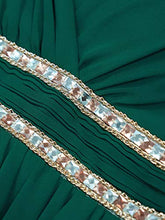 Load image into Gallery viewer, Ever-Pretty Womens Long Sleeveless V-Neck Military Ball Dress 8 US Dark Green