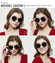 Load image into Gallery viewer, Round Sunglasses for Women Men bee Sunglasses Chic Style Unisex Glasses
