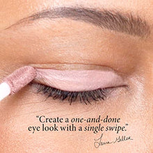 Load image into Gallery viewer, LAURA GELLER Just Swipe Liquid Eyeshadow - Shell - Cream-to-Powder - Lightweight Crease-Proof Velvety Color - Long-Lasting Finish