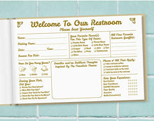 Load image into Gallery viewer, Maad Bathroom Guest Book - Funny Housewarming Gift, Hostess Gift, or White Elephant Gift Idea