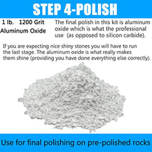 Load image into Gallery viewer, SACKORANGE 6 Pounds Rock Tumbler Refill Grit Media Kit, Abrasive Tumbling Kit for Stone Polisher - Compatible with Any Brand Rock Tumbler