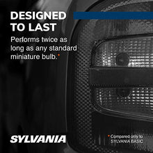 Load image into Gallery viewer, SYLVANIA 7506ST.BP2 7506 SilverStar High Performance Miniature Bulb, (Contains 2 Bulbs)