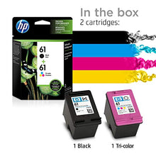 Load image into Gallery viewer, HP 61 | 2 Ink Cartridges | Black, Tri-color | CH561WN, CH562WN