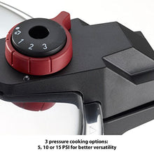 Load image into Gallery viewer, T-fal Pressure Cooker Stainless Steel Pressure Canner 22 Quart Induction 3 PSI Settings, Cookware, Pots and Pans Silver