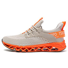Load image into Gallery viewer, Ezkrwxn Walking Shoes for Womens Running Shoes mesh Breathable Slip on Athletic Walking Sneakers Ladies Gym Workout Sport Tennis Shoe Pink Blue Size 7.5