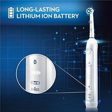 Load image into Gallery viewer, Oral-B 7500 Power Rechargeable Electric Toothbrush with Replacement Brush Heads and Travel Case, White