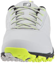 Load image into Gallery viewer, New Balance Mens Minimus SL Waterproof Spikeless Comfort Golf Shoe Grey/Green, 7