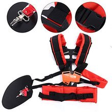 Load image into Gallery viewer, Universal Adjustable Trimmer Double Shoulder Strap Lawn Mower Waist Belt for Brush Cutter