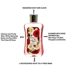 Load image into Gallery viewer, Bath and Body - Spa Gift Baskets for Women & Girls, Spa Kit Birthday Gift Includes Love of Rose Scent Shower Gel, Bubble Bath, Body Lotion, Bath Salt, Red Bath Puff and Heart Bath Bomb