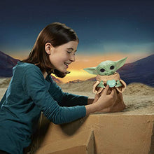 Load image into Gallery viewer, Star Wars The Mandalorian Galactic Snackin' Grogu Animatronic Toy with Over 40 Sound and Motion Combinations, Interactive Toys