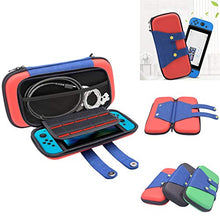 Load image into Gallery viewer, Nesee Deruitu Switch Case for Nintendo Switch - Fits AC Wall Charger Adapter,Hard Shell Travel Carrying Case Pouch for Nintendo Switch Console & Accessories (Black)