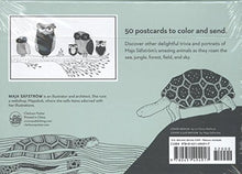 Load image into Gallery viewer, Amazing Animal Facts Postcards: 50 Colorable Postcards