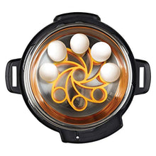 Load image into Gallery viewer, Instant Pot, Yellow Official Silicone Egg Rack, Compatible with 3-quart, 6-quart & 8-quart cookers