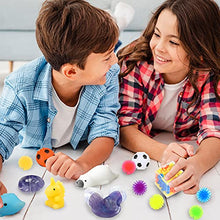 Load image into Gallery viewer, OleOletOy Bundle - 32 Fidget Toys Set with 1 Pop Push It Fidget Toy Bubble Keyboard, Its Jumbo Silicone Popper, Stress Balls for Kids, Teens, Adults, Stretchy Sensory Tool for ADHD, Autism, Anxiety