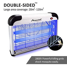 Load image into Gallery viewer, ASPECTEK Upgraded 20W Electronic Bug Zapper , Insect Killer - Mosquito , Fly , Moth , Wasp , Beetle & Other Pests Killer Indoor Residential & Commercial