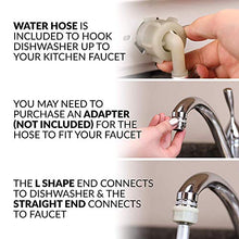 Load image into Gallery viewer, Farberware FDW05ASBWHA Complete Portable Countertop Dishwasher with 5-Liter Built-in Water Tank, 5 Programs, Baby Care, Glass & Fruit Wash-Black/White