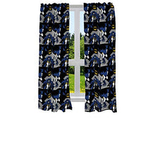 Load image into Gallery viewer, Franco Kids Room Window Curtains Drapes Set, 82 in x 63 in, Batman