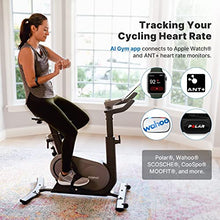 Load image into Gallery viewer, RENPHO AI Smart Exercise Bike Indoor Cycling Bike with Auto Resistance, FTP Power Training Stationary Bike for Home Gym, Bluetooth Connected Fitness Upright Bike Compatible with Zwift Peloton APP