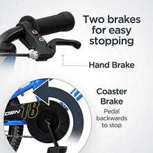 Load image into Gallery viewer, Schwinn Koen Boys Bike for Toddlers and Kids, 18-Inch Wheels, Blue