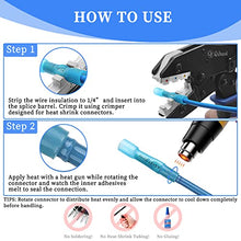Load image into Gallery viewer, Qibaok 250 PCS Heat Shrink Wire Connectors Electrical Terminals Kit Waterproof Marine Automotive Terminals Set