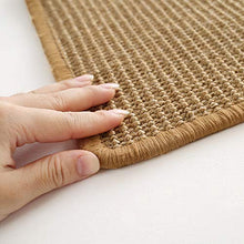 Load image into Gallery viewer, M&MKPET Natural Sisal Cat Scratcher Mat Horizontal Cat Floor Scratching Pad Rug Scratch Pad for Cat Grinding Claws & Protecting Furniture (25.6" 15.7")