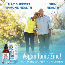 Load image into Gallery viewer, Zinc Supplements for Immune Support | Ionic Zinc for Kids & Adults | Liquid Zinc Supplement |40 Day Supply | Zinc Sulfate | Skin Care Supplement | Vegan | Non-GMO | Gluten Free | 40 Servings